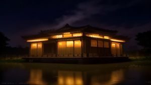 片库推荐悬疑犯罪电影封面，阴暗雨夜城市街道，霓虹灯反射在湿润路面上，紧张压抑氛围